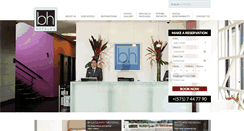 Desktop Screenshot of bhhoteles.com